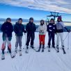 Optioneel snowboarden of skien